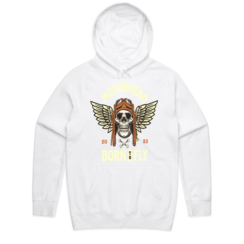 Motorhead – Born to Fly Vintage Aviator Skull T-Shirt