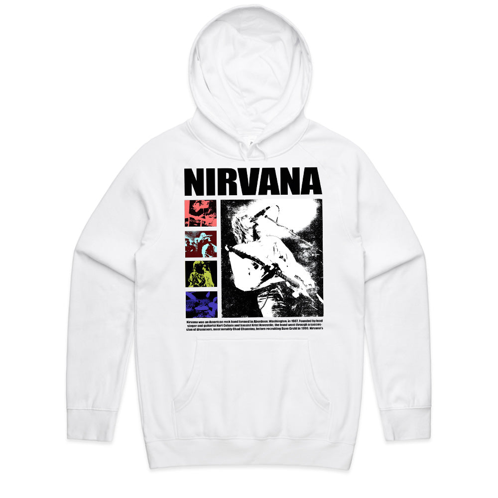 Nirvana Live Performance T-Shirt – Grunge Rock Tribute