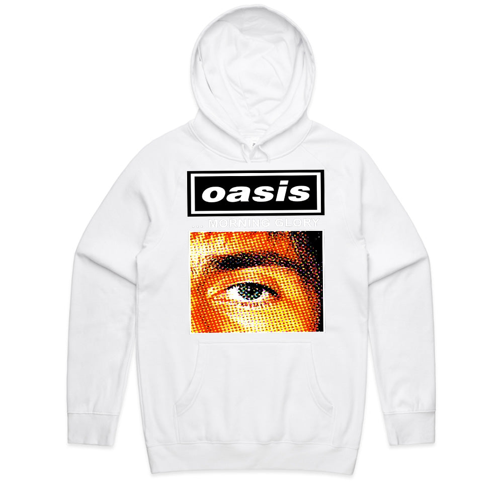 Oasis "Morning Glory" Pop Art T-Shirt – Britpop Classic Tribute