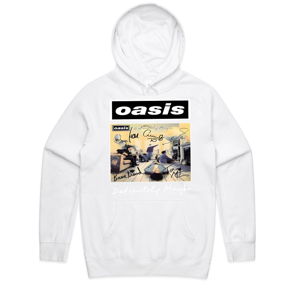 Oasis "Definitely Maybe" Album Cover T-Shirt – Signed Edition Tribute