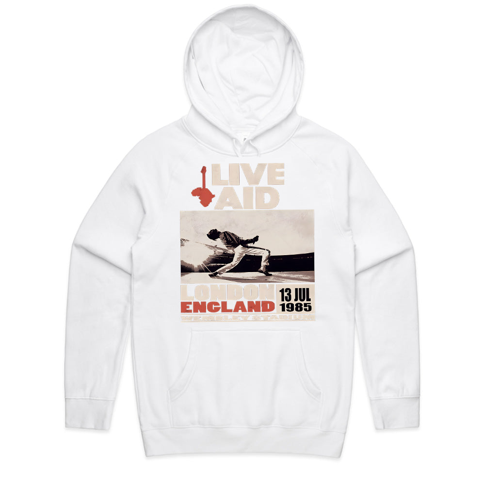 Live Aid 1985 Queen T-Shirt – Iconic Freddie Mercury Wembley Performance