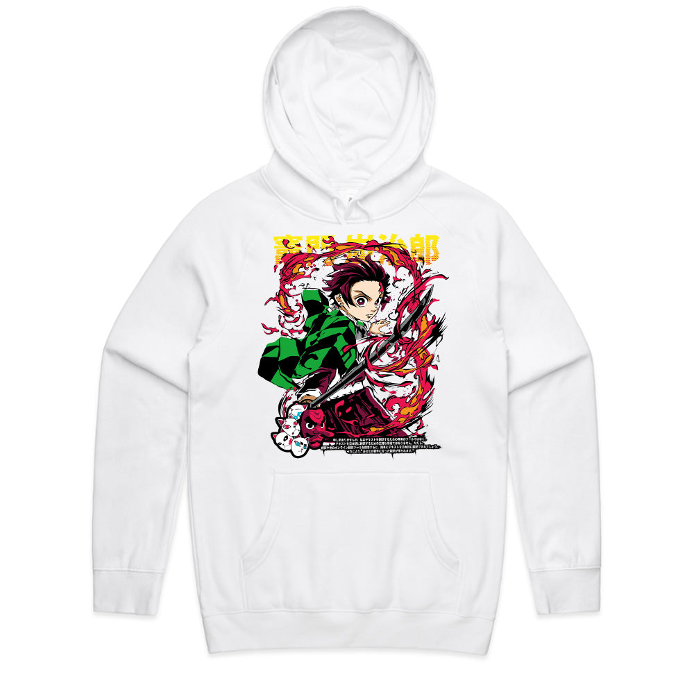 Tanjiro Kamado "Flame Breathing" T-Shirt – Demon Slayer Anime Battle Tee