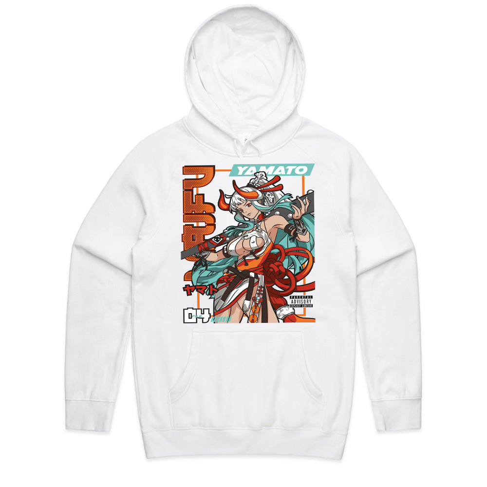 Yamato One Piece Waifu T-Shirt – Bold Samurai Warrior Anime Design