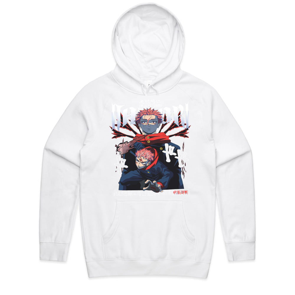 Yuji Itadori & Sukuna Cursed Energy T-Shirt – Jujutsu Kaisen Anime Power