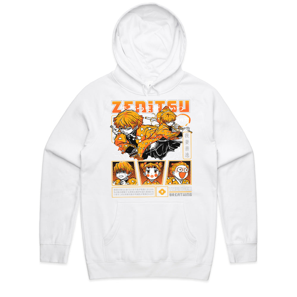 Zenitsu Agatsuma Thunder Breathing T-Shirt – Electrifying Anime Manga Design