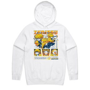 Zenitsu Agatsuma Thunder Breathing Anime Graphic T-Shirt – Dynamic Manga Design