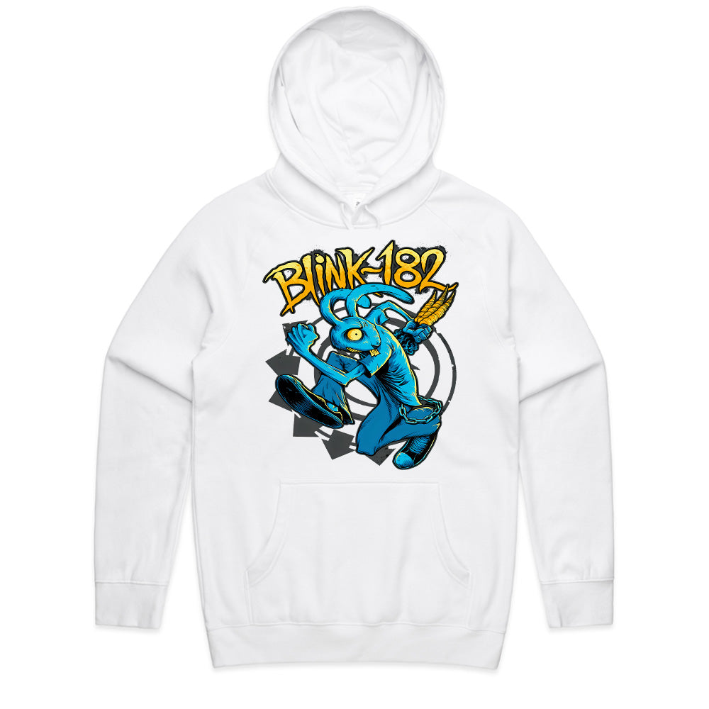 Blink-182 Punk Rock Rabbit Graphic T-Shirt – Edgy Skater Style Tee