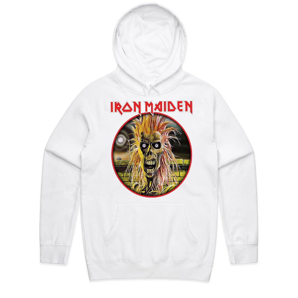 Iron Maiden "Eddie The Head" T-Shirt – Classic Heavy Metal Album Art Tee