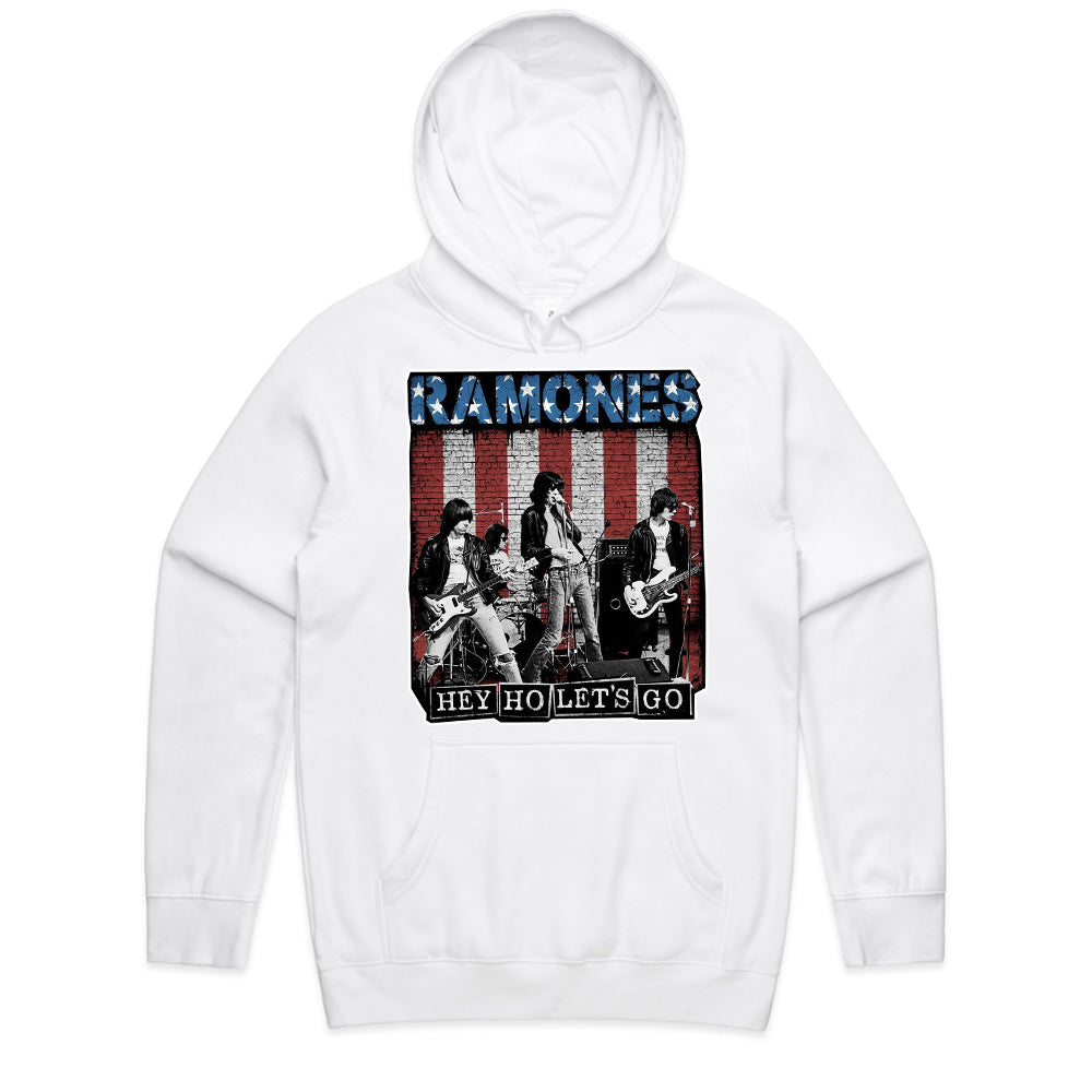 Ramones "Hey Ho, Let’s Go" American Flag T-Shirt