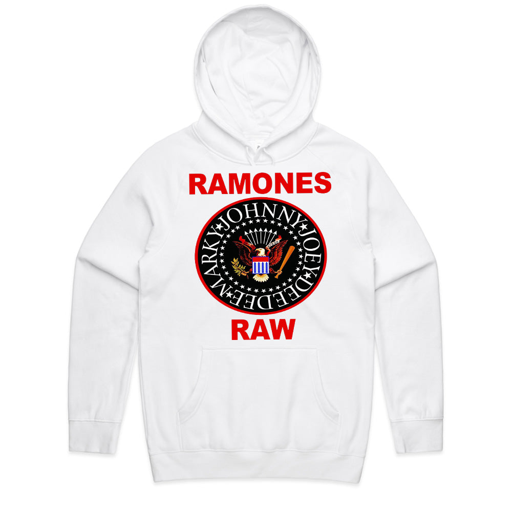 Ramones "Raw" T-Shirt – Classic Punk Rock Eagle Logo Tee