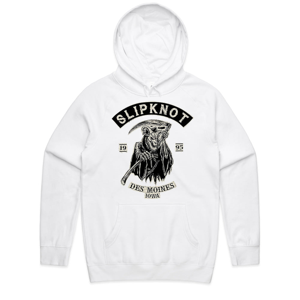 Slipknot “Des Moines Reaper” Vintage Biker-Style T-Shirt