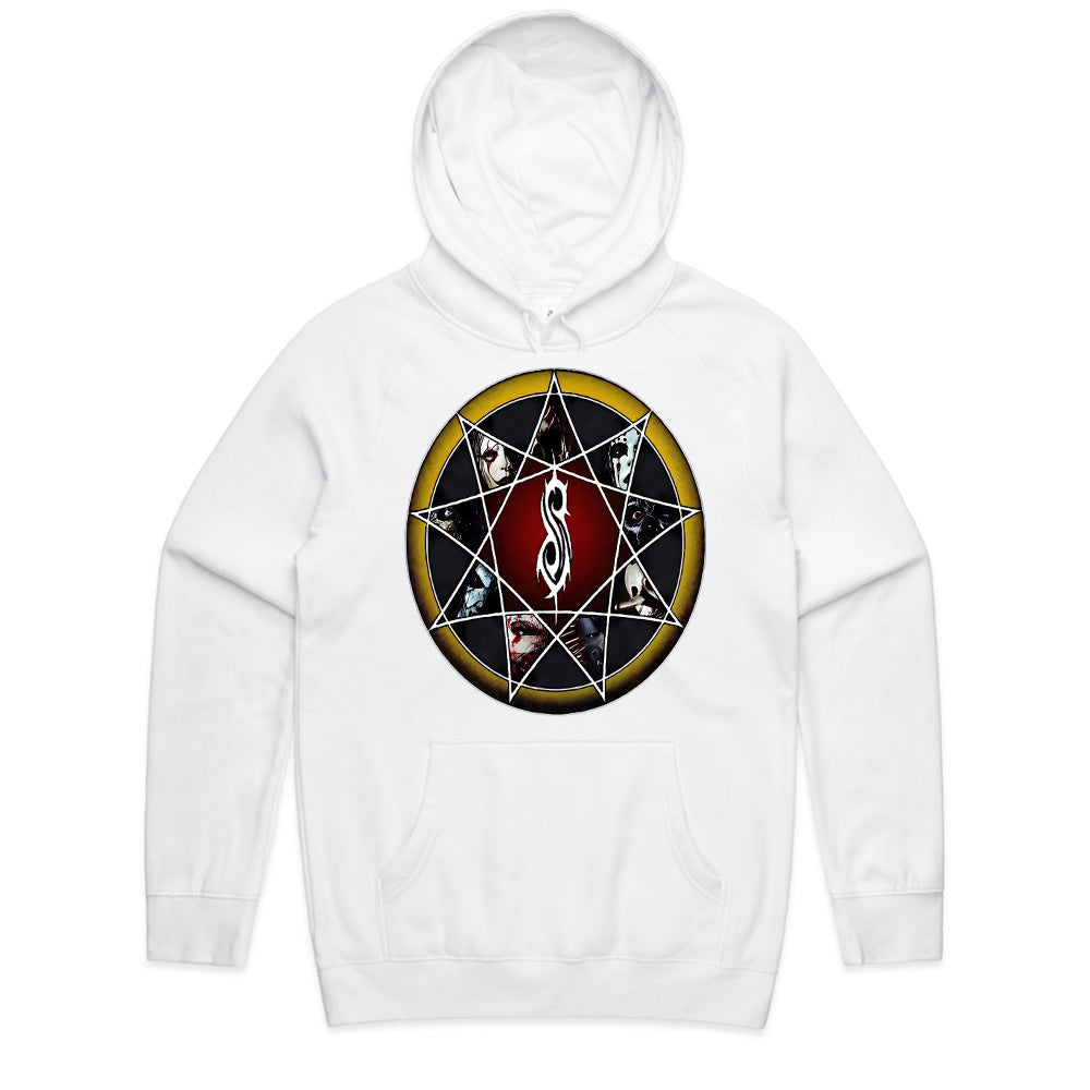 Slipknot Band Members Heptagram Sigil T-Shirt – Iconic Metal Design