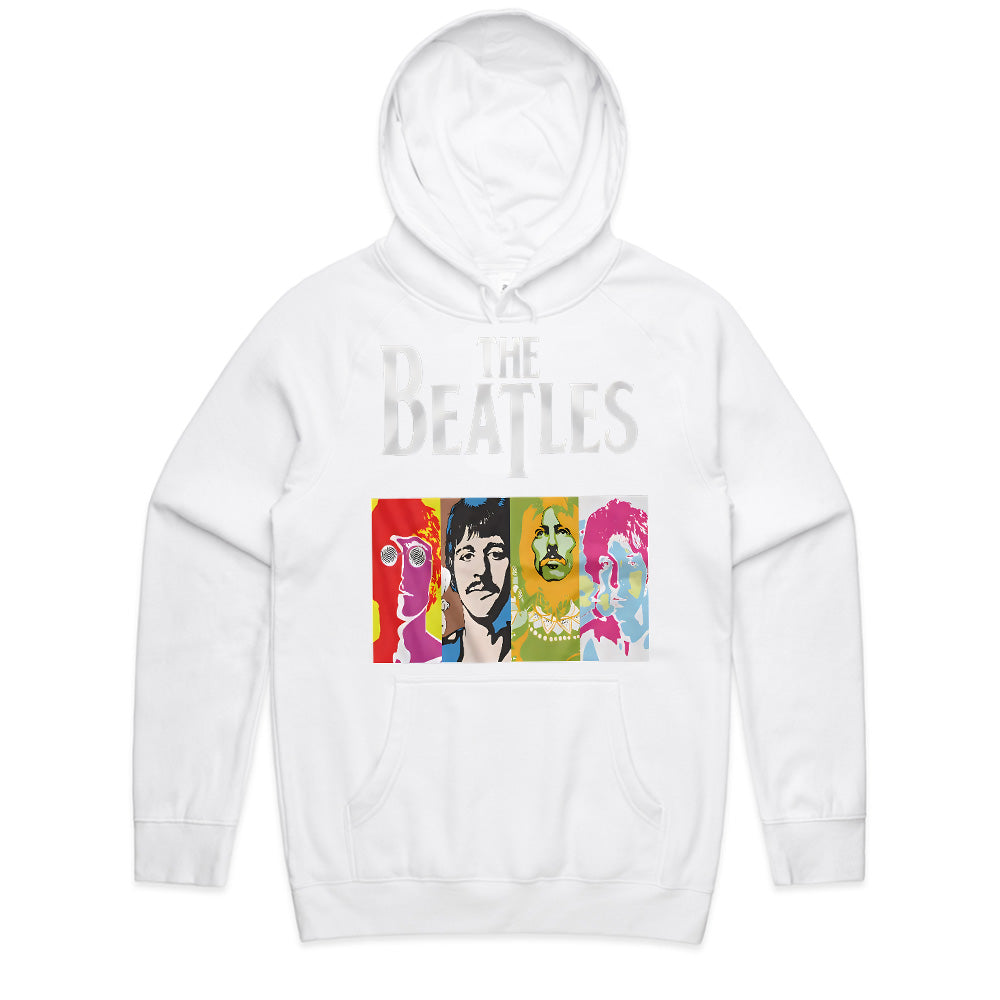 The Beatles "Psychedelic Pop Art" T-Shirt – Vibrant Retro Rock Tribute