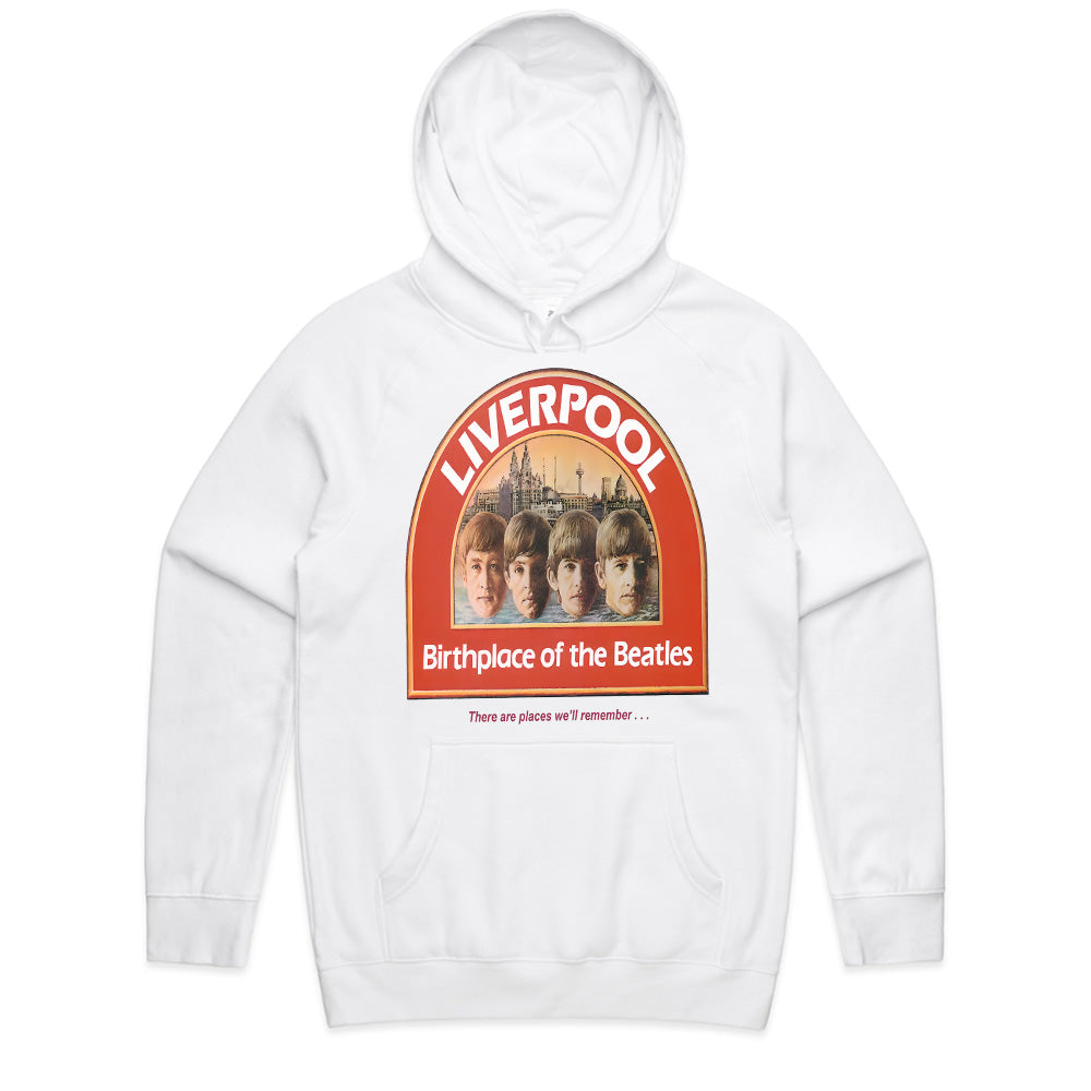 The Beatles "Liverpool Birthplace" Vintage T-Shirt – Classic Rock Heritage Tribute