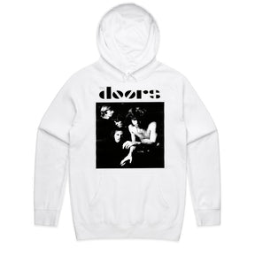 The Doors Classic Black & White Band Photo T-Shirt – Vintage Rock Tribute