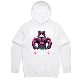 "Kitten Gymcastic" Funny Gym Cat T-Shirt – Purr-fect Meow Muscles