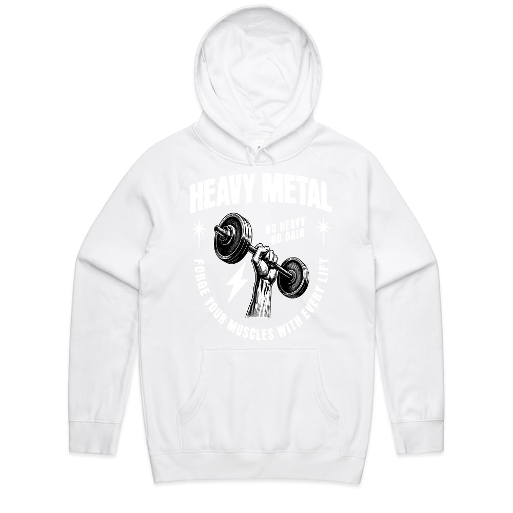 "Heavy Metal – No Heavy, No Gain" Workout T-Shirt