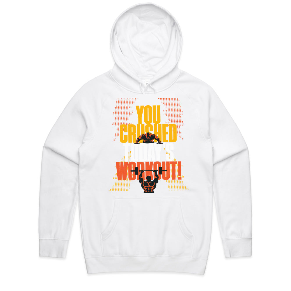 You Crushed Today’s Workout – Motivational Gym T-Shirt | Fitness & Strength Tee