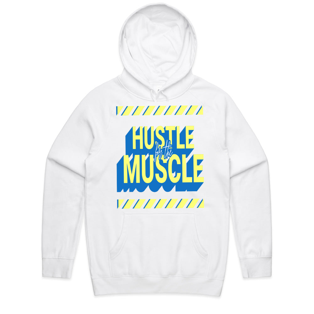 "Hustle for the Muscle" Gym T-Shirt – Work Hard, Build Strength