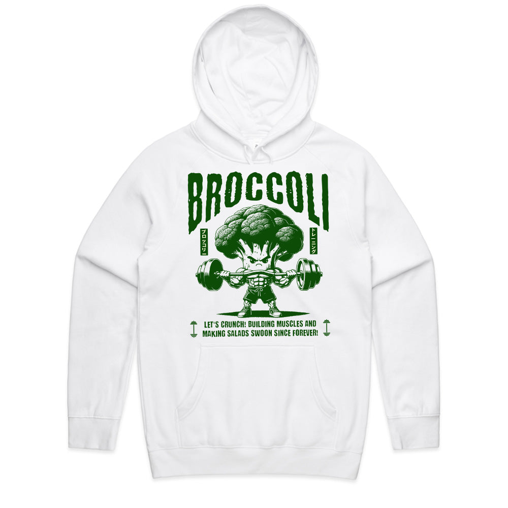 "Broccoli Gains" Funny Gym T-Shirt – Strong & Crunchy Workout Motivation