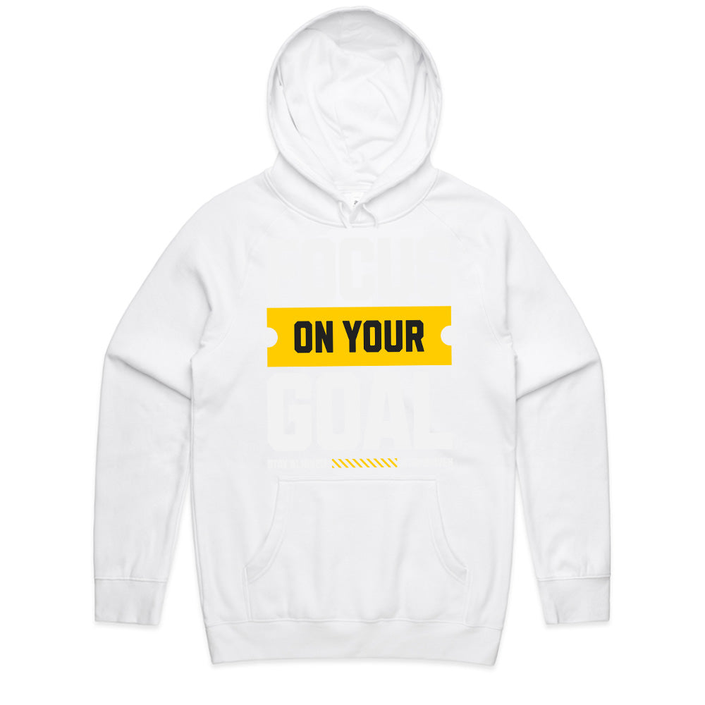 "Focus on Your Goal" Motivational Gym T-Shirt – Stay Aligned, Stay Driven