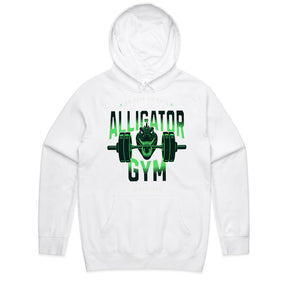 "Alligator Gym – No Pain No Gain" Hardcore Workout T-Shirt – Strength & Determination