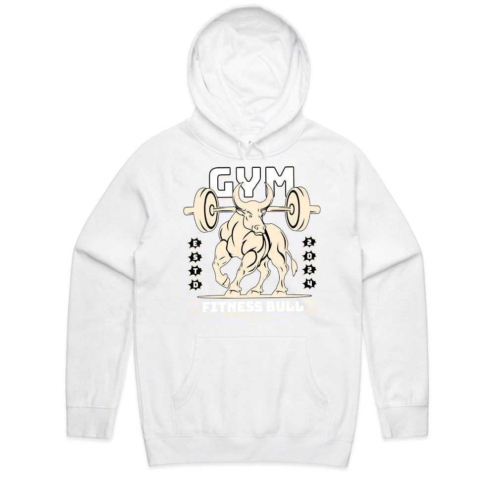 "Fitness Bull" Powerlifting Gym T-Shirt – Strength, Power & Determination