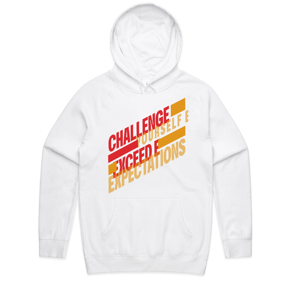 "Challenge Yourself, Exceed Expectations" Motivational Gym T-Shirt – Push Beyond Limits