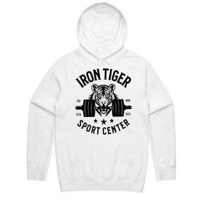 "Iron Tiger Sport Center" Gym T-Shirt – Stealth Black Power & Strength