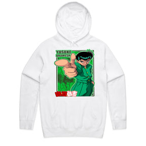 Yusuke Urameshi Spirit Gun T-Shirt – Classic Yu Yu Hakusho Anime Design