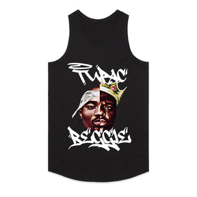 Tupac & Biggie "Legends Never Die" Tribute T-Shirt – Iconic Hip-Hop Streetwear