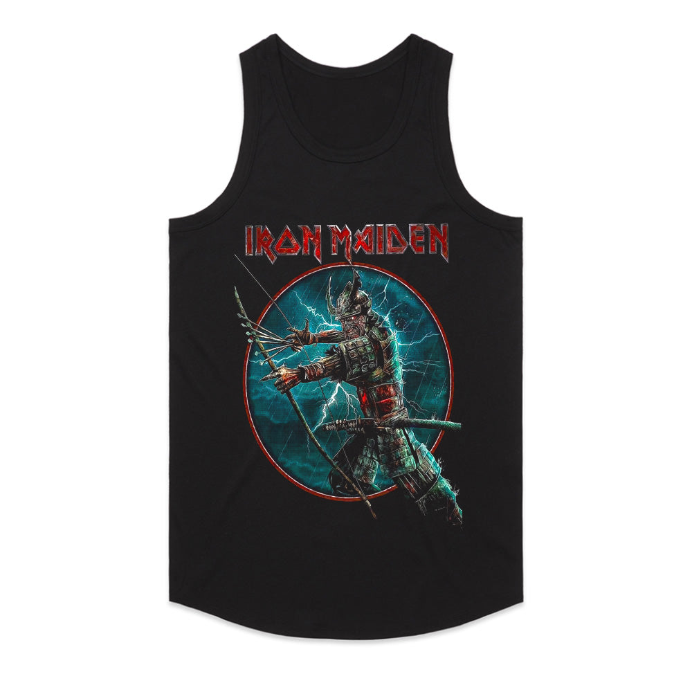 Iron Maiden Samurai Eddie T-Shirt – "Senjutsu" Warrior Design