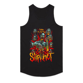 Slipknot "Prepare for Hell Tour" Horror Metal T-Shirt – Dark & Brutal Design
