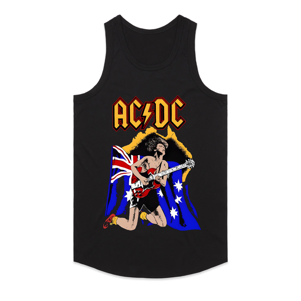 AC/DC Angus Young Australian Rock Tribute T-Shirt