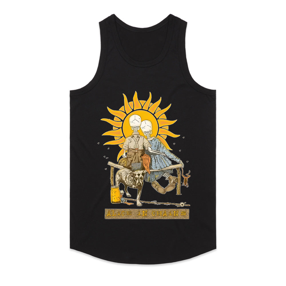 Alice in Chains "Skeleton Sun" T-Shirt – Grunge Rock Artistic Merch