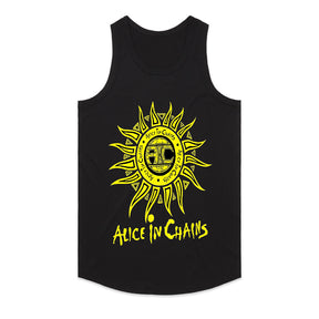 Alice in Chains Sun Logo T-Shirt – Classic Grunge Rock Band Merch