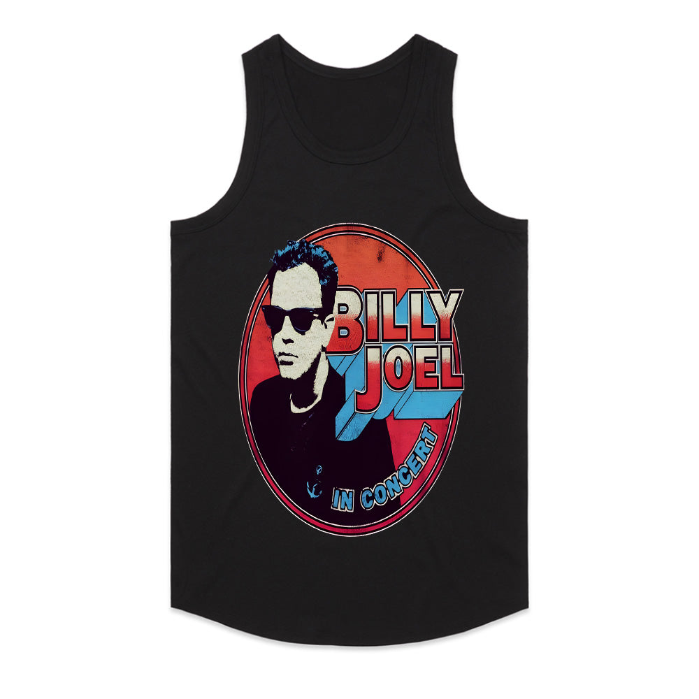 Billy Joel "In Concert" Retro 80s Style T-Shirt – Vintage Rock Tour Tee