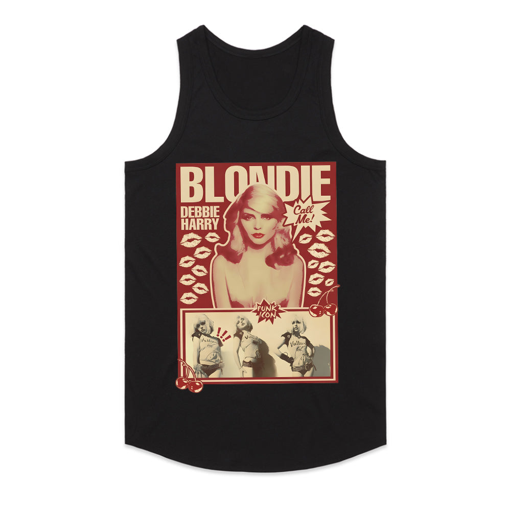 Blondie "Call Me" Retro Pop Art T-Shirt – Debbie Harry Punk Icon Tee