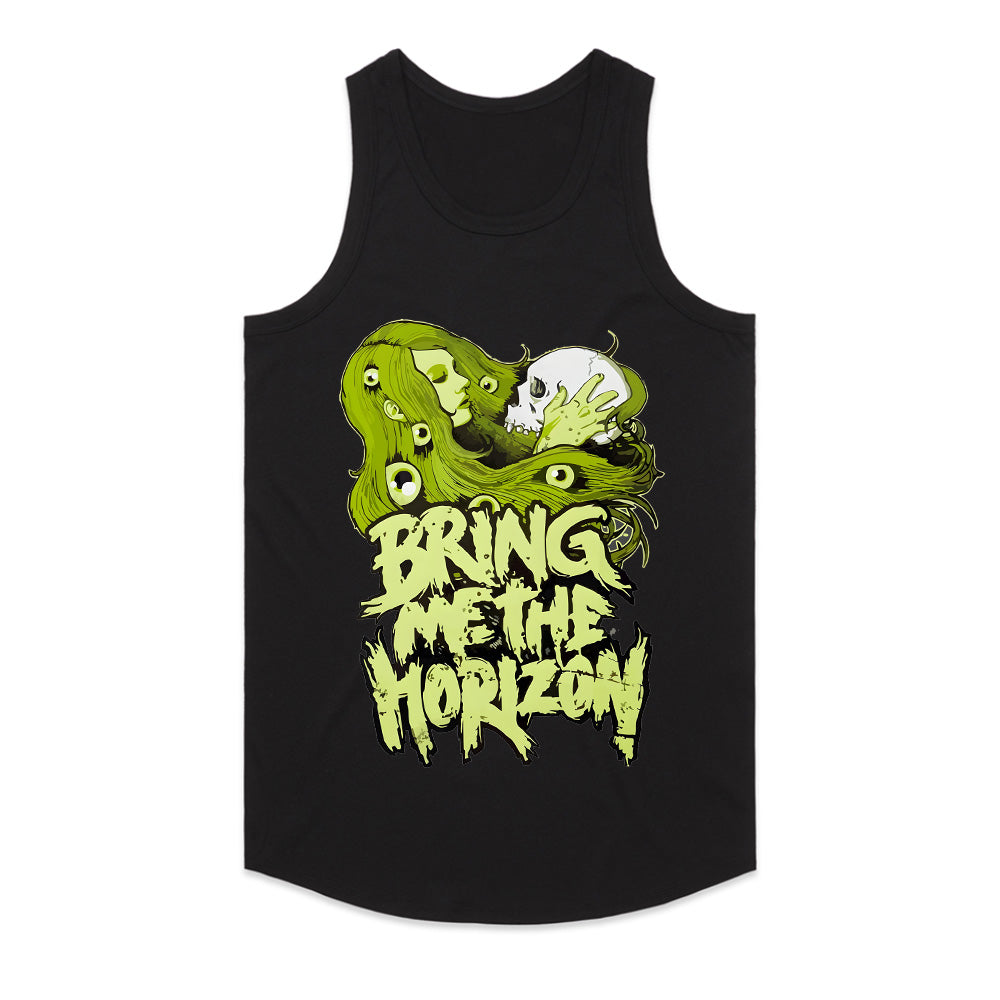 Bring Me The Horizon Gothic Horror T-Shirt – Dark Romance & Metalcore Aesthetic