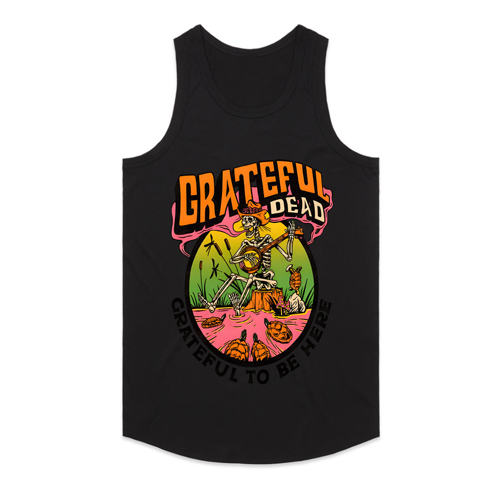 Grateful Dead Swamp Skeleton T-Shirt – Retro Psychedelic Jam Band Tee