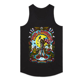 Dead & Company Psychedelic Tour T-Shirt – Vibrant Grateful Dead-Inspired Artwork