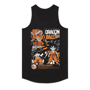 Young Goku & Great Ape Form T-Shirt – Classic Dragon Ball Retro Design