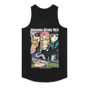Demon Slayer: Hashira Training Arc T-Shirt – Elite Hashira Anime Graphic Tee