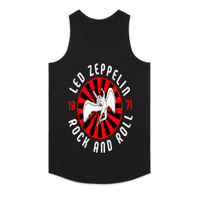 Led Zeppelin 1971 Rock & Roll T-Shirt – Iconic Swan Song Icarus Design