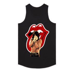 Rolling Stones Mick Jagger "Tongue & Lips" Vintage Rock T-Shirt
