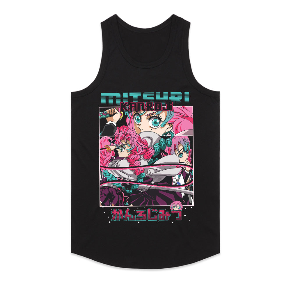 Mitsuri Kanroji "Love Hashira Warrior" T-Shirt – Dynamic Demon Slayer Streetwear