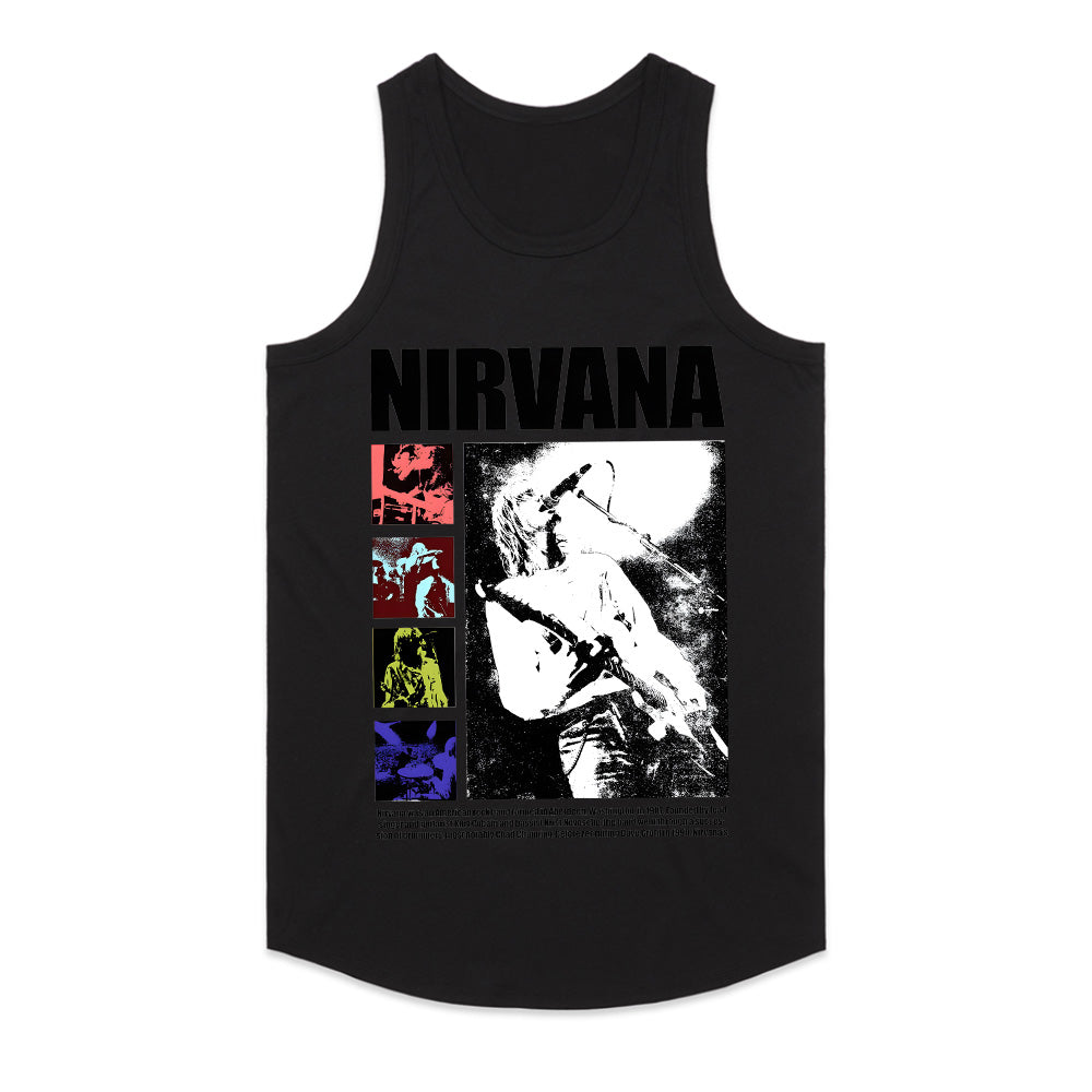 Nirvana Live Performance T-Shirt – Grunge Rock Tribute