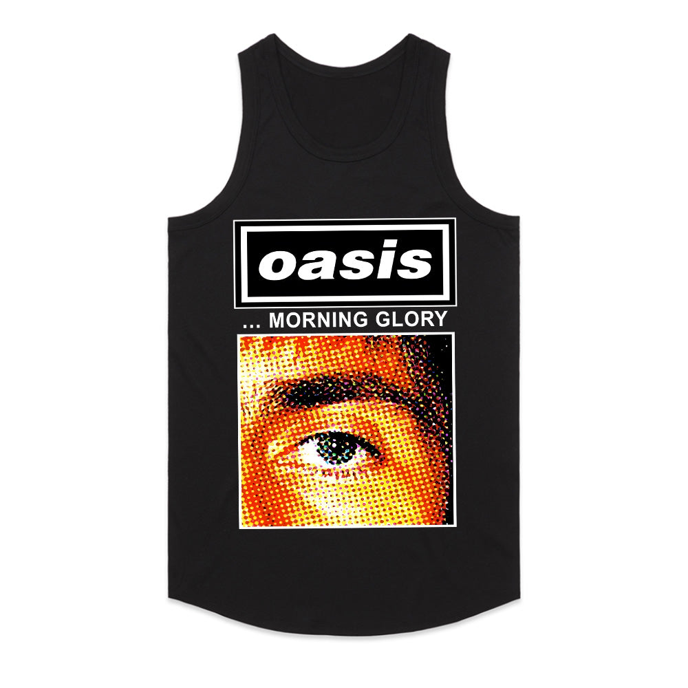 Oasis "Morning Glory" Pop Art T-Shirt – Britpop Classic Tribute