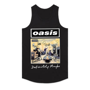 Oasis "Definitely Maybe" Album Cover T-Shirt – Signed Edition Tribute