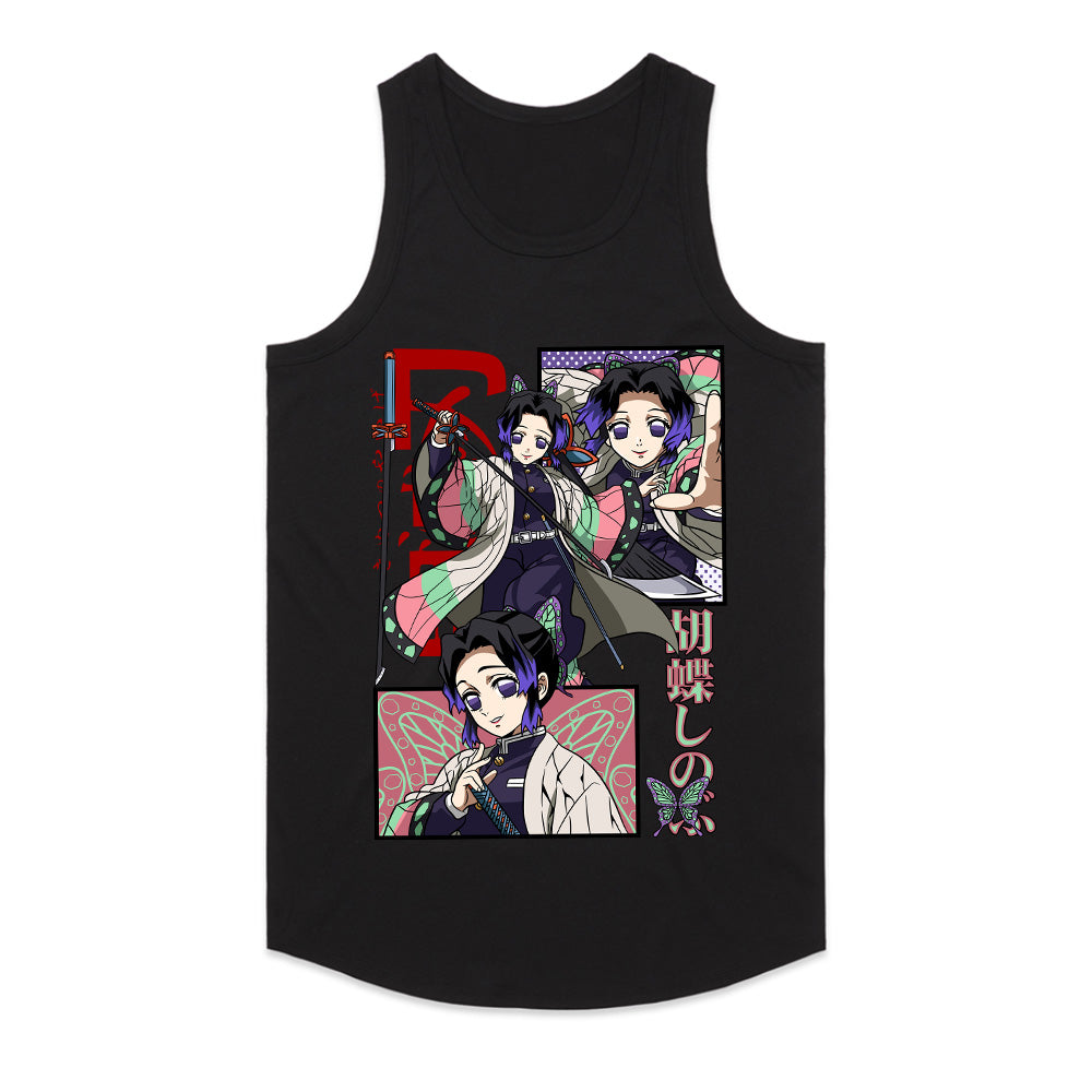 Shinobu Kocho Manga Panel T-Shirt – Insect Pillar Demon Slayer Tribute